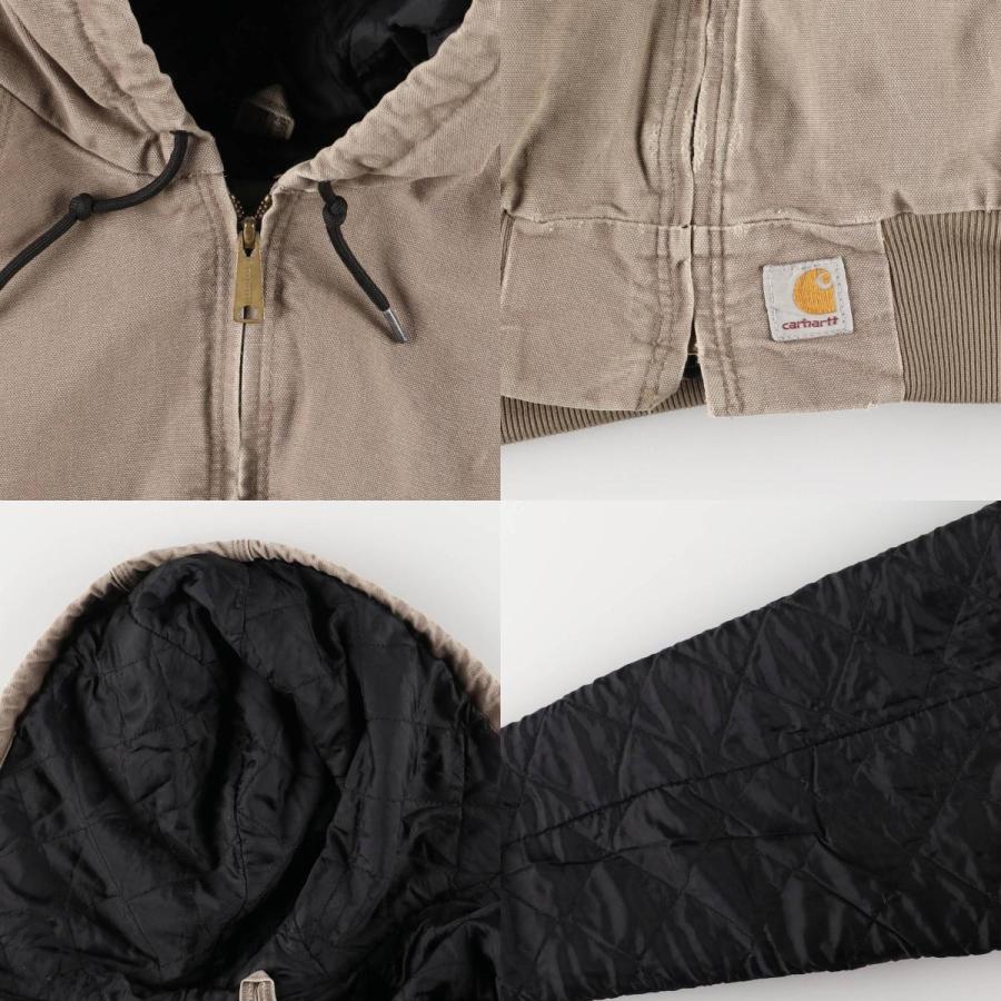 Carhartt（カーハート） 古着 中綿入り ダックフルジップパーカー