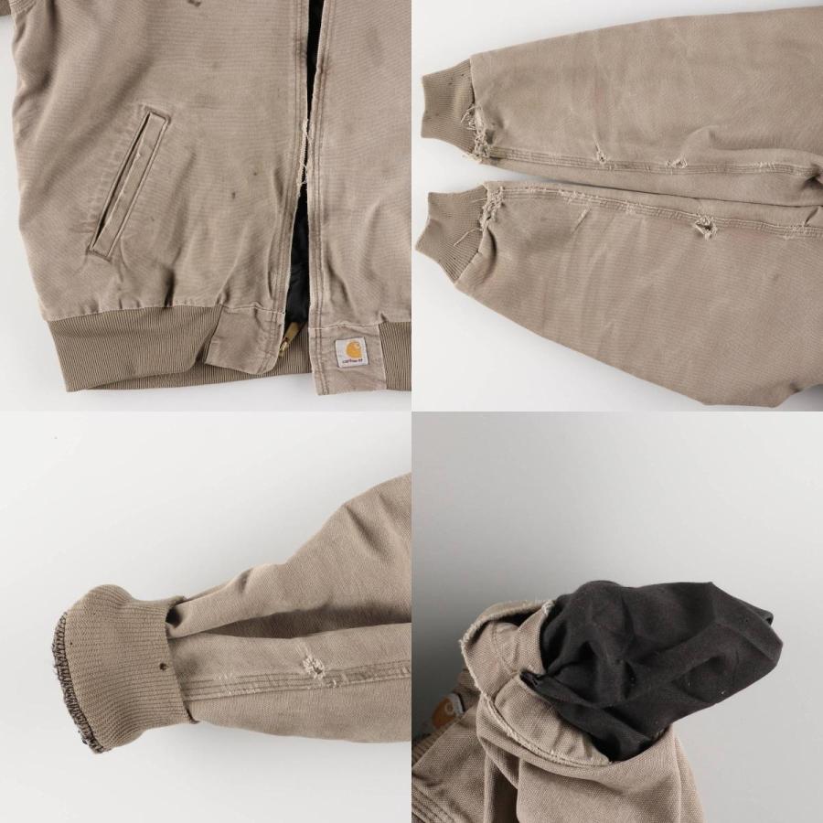 Carhartt（カーハート） 古着 中綿入り ダックフルジップパーカー