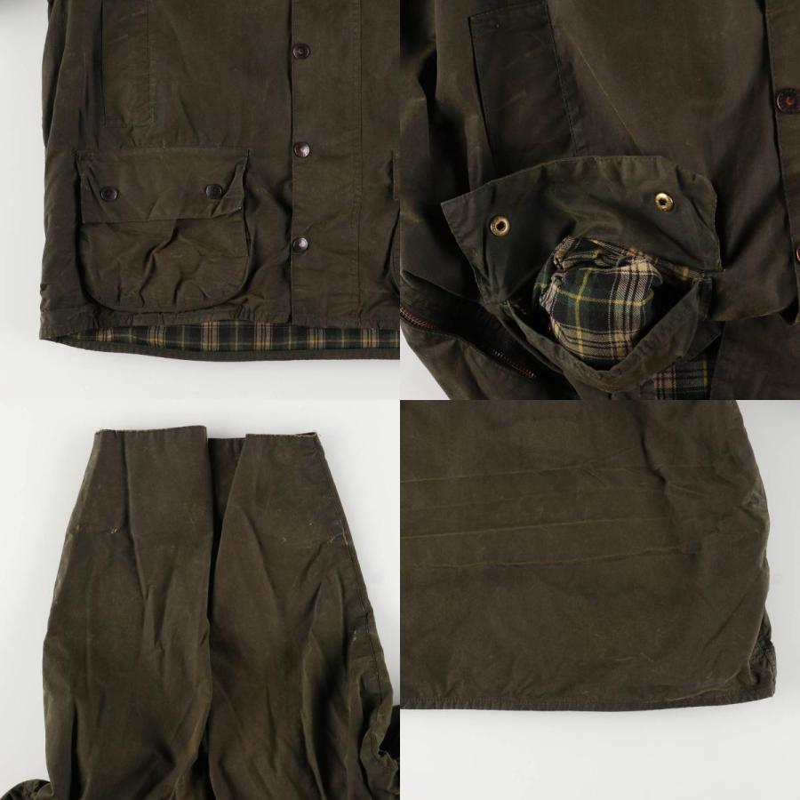 Barbour ビューフォート　オイルド　3ワラント 3WARRANT REPROOF BARBOUR BEAUFORT OLIVE size-C44-毎日を楽しく豊か