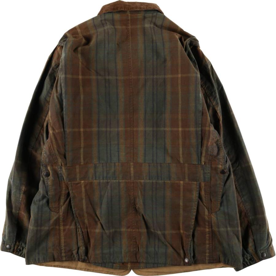 古着 ラルフローレン Ralph Lauren POLO by チェック柄 オイルド