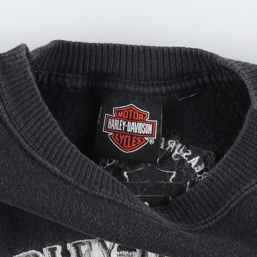 古着 ハーレーダビッドソン Harley-Davidson ロゴスウェット
