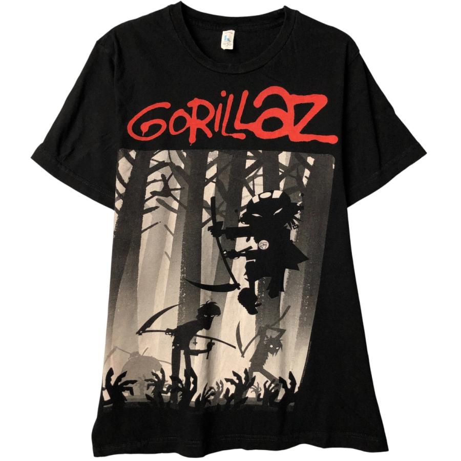 古着 タルテックス TULTEX GORILLAZ ゴリラズ バンドTシャツ バンT