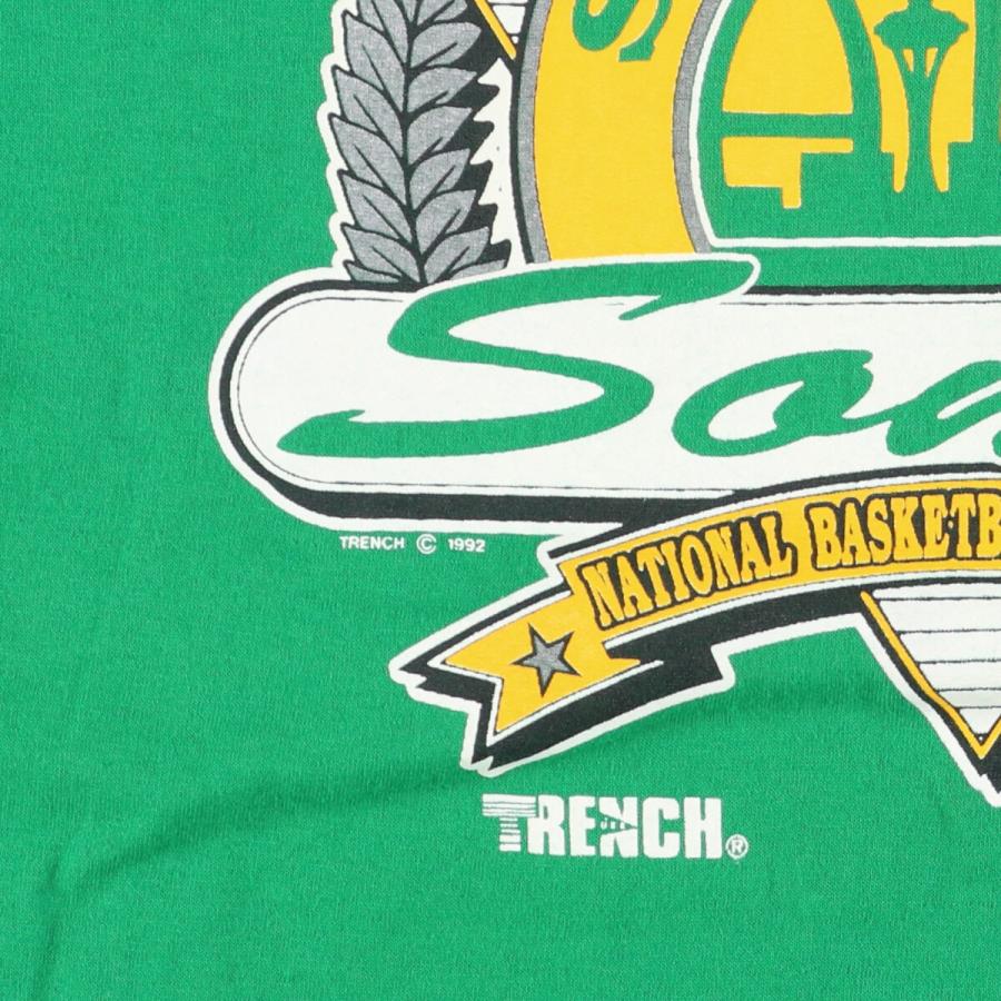 古着90年代 TRENCH NBA SEATTLE SUPERSONICSシアトルスーパー