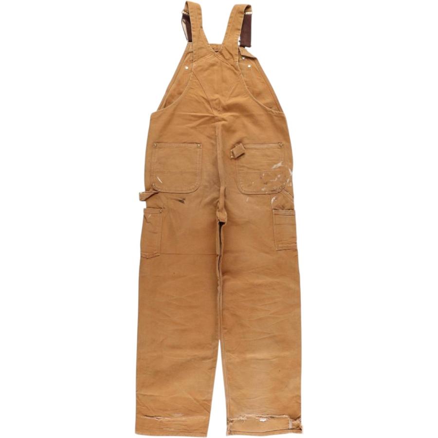 US古着 carhartt カーハート オーバーオール ダブルニー ビッグサイズ Carhartt（カーハート） 古着 ビッグサイズ ダブルニー ダック