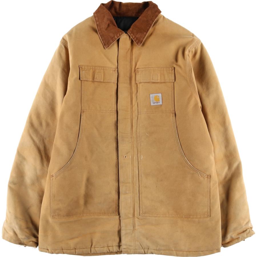 古着 カーハート Carhartt 中綿入り トラディショナルコート ダックワークジャケット メンズXXL相当 /eaa586312 Carhartt（カーハート） 古着 中綿入り トラディショナルコート ダック