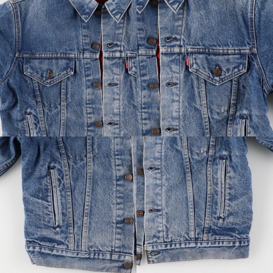 古着 リーバイス Levi's 70401-0816 デニムジャケット Gジャン USA製 メンズL相当 ヴィンテージ /eaa586328 Levi's（リーバイス） 古着 Levi's 70401-0816 デニムジャケット G