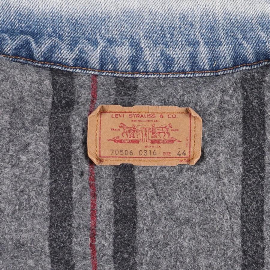 Levi’s 90s USA製 70506-0317 デニムジャケット 古着 90年代 リーバイス Levis 70506-0317 デニムジャケット Gジャン