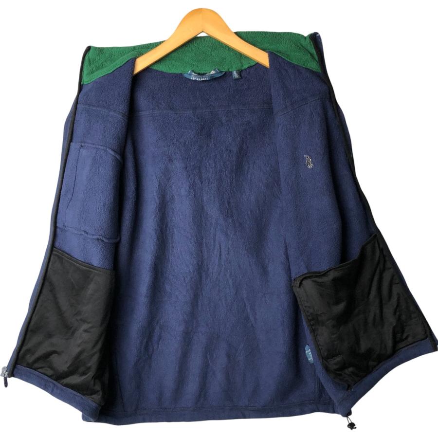 古着 ラルフローレン Ralph Lauren POLO by フリースベスト メンズL