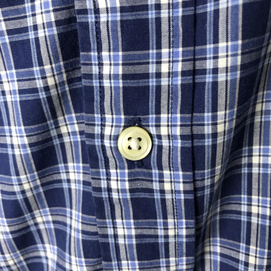 古着 ラルフローレン Ralph Lauren 長袖 ボタンダウンチェックシャツ  