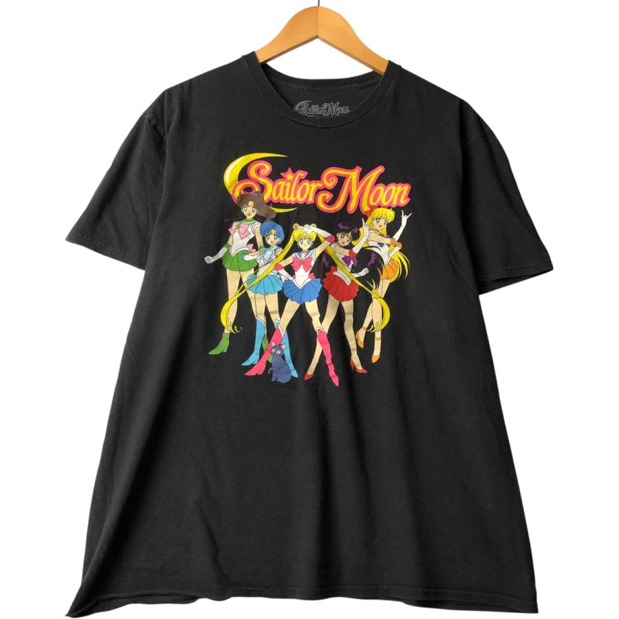セーラームーン　Lサイズ　Tシャツ 古着 SAILOR MOON 美少女戦士セーラームーン アニメ キャラクター