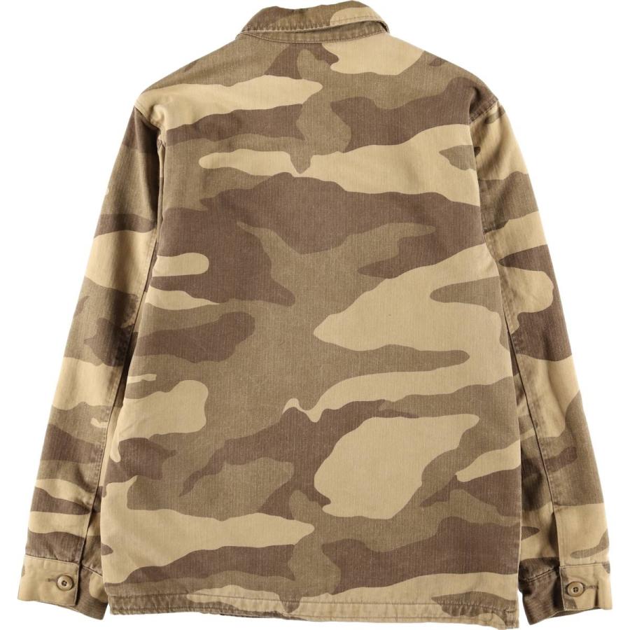 STUSSY（ステューシー） 古着 迷彩柄 ミリタリー HBTジャケット メンズ