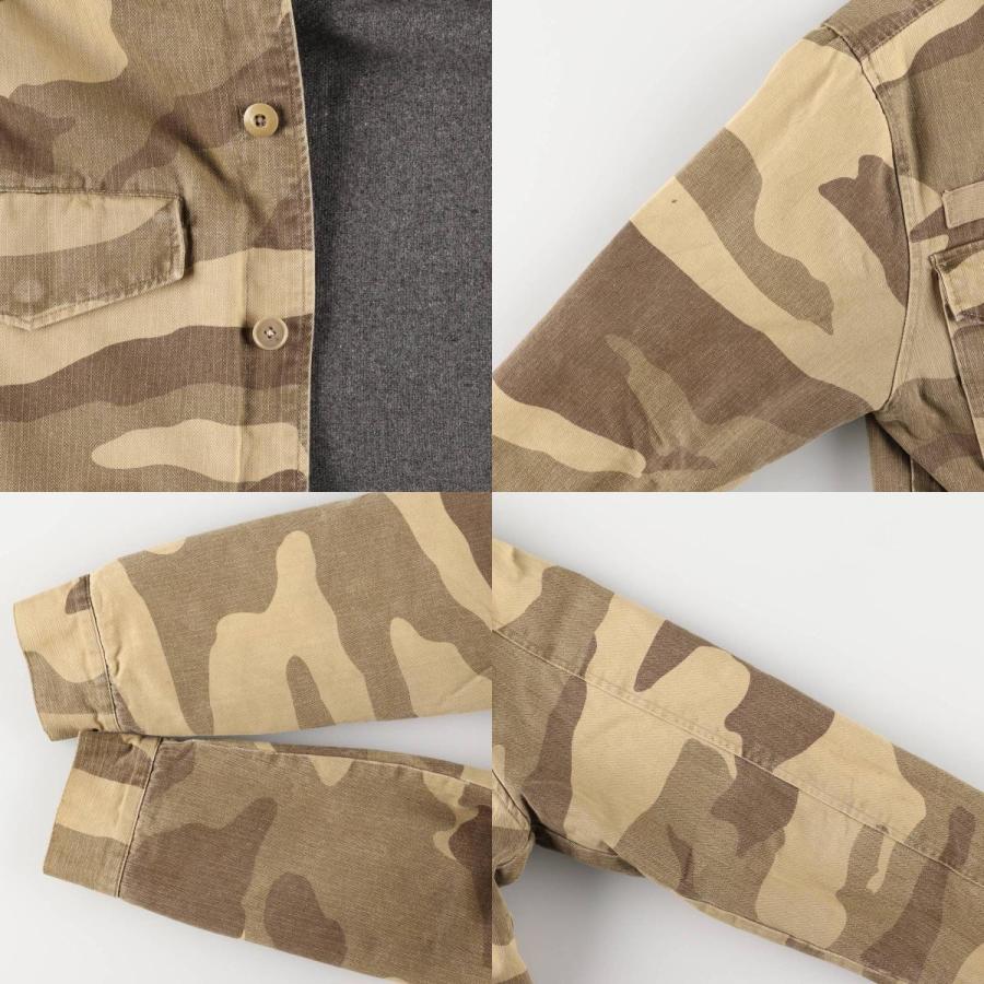 古着 ステューシー STUSSY 迷彩柄 ミリタリー HBTジャケット メンズM相当 /eaa586646 STUSSY（ステューシー） 古着 迷彩柄 ミリタリー HBTジャケット メンズ