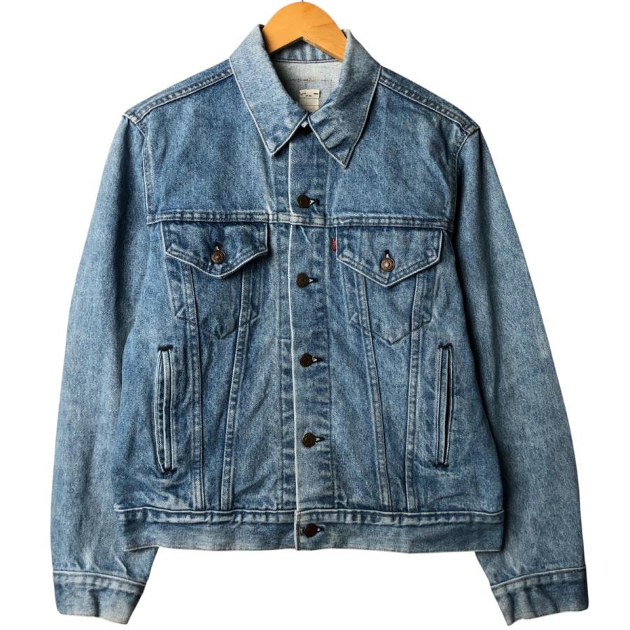 80年代リーバイスデニムジャケットUSA製 先染め Levi's（リーバイス） 古着 80年代 デニムジャケット Gジャン USA製