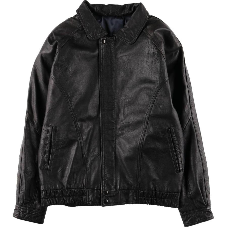 古着 VOLCANO レザーフライトジャケット メンズM相当 /eaa586888