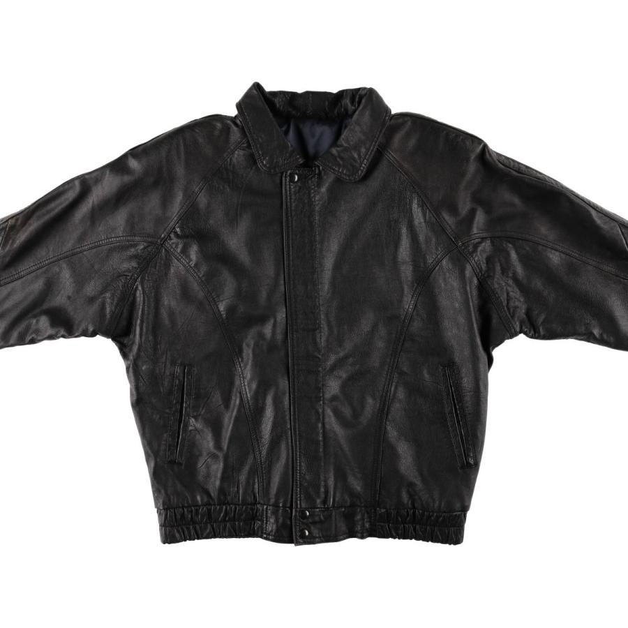 古着 VOLCANO レザーフライトジャケット メンズM相当 /eaa586888  
