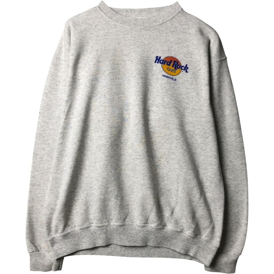 古着 90年代 ハードロックカフェ HARD ROCK CAFE カットオフ アドバタイジング スウェットシャツ トレーナー USA製 レディースL相当 ヴィンテージ /eaa494260 古着 90年代 Hard Rock Cafe ハードロックカフェ アドバタイジング