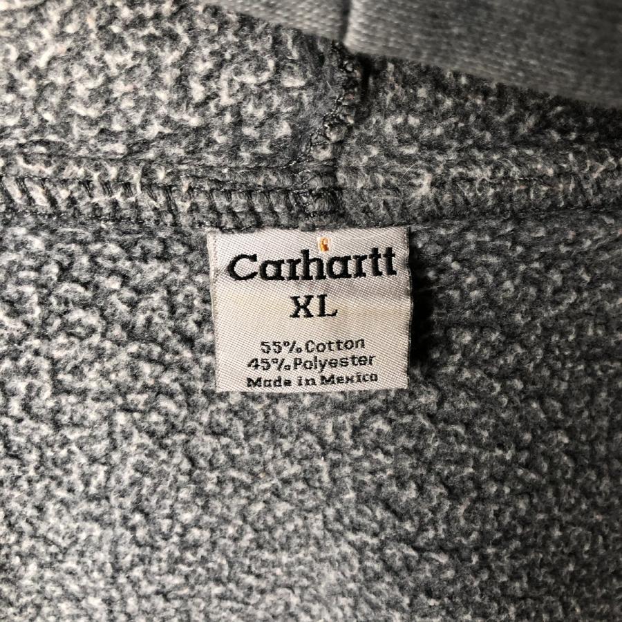 Carhartt（カーハート） 古着 スウェットフルジップパーカー メンズXL