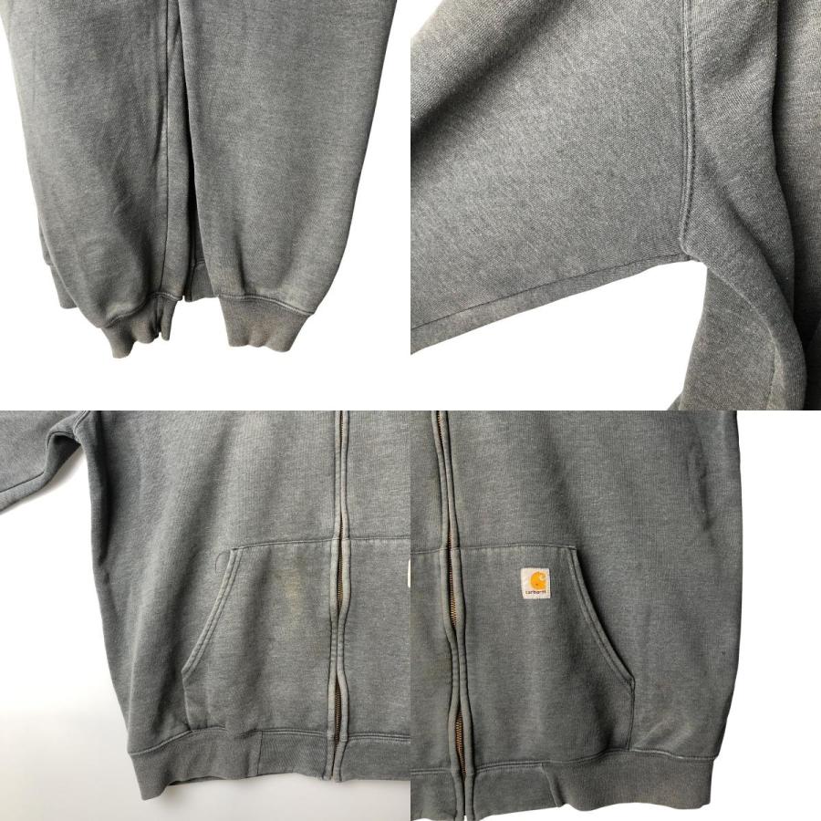 Carhartt（カーハート） 古着 スウェットフルジップパーカー メンズXL