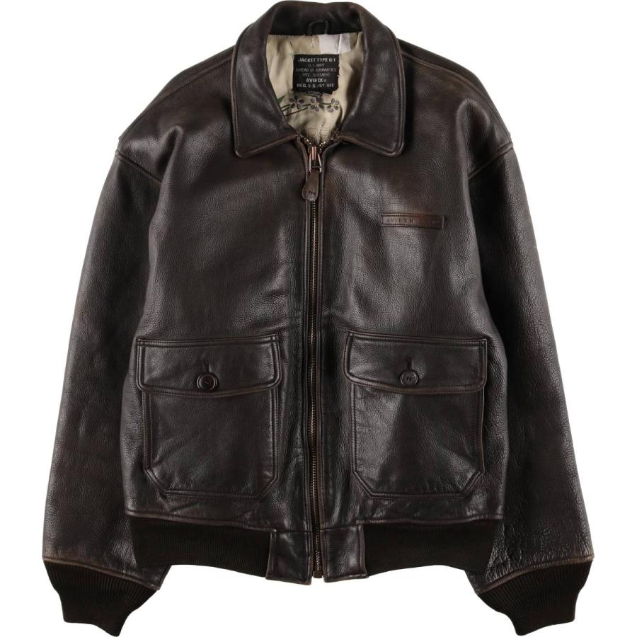 AVIREX G-1 フライトジャケット M ブラック 楽天市場】AVIREX 公式通販｜G-1 FLIGHT JACKET ANTIQUE LAMB