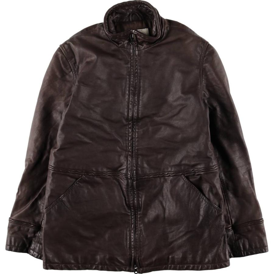 ARMANI（アルマーニ） 古着 ARMANI JEANS レザージャケット レディース
