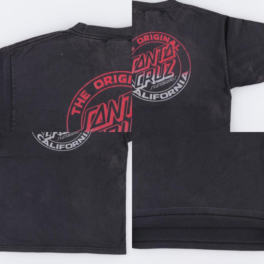 古着 NHS SANTA CRUZ サンタクルーズ サーフ スケートTシャツ メンズM