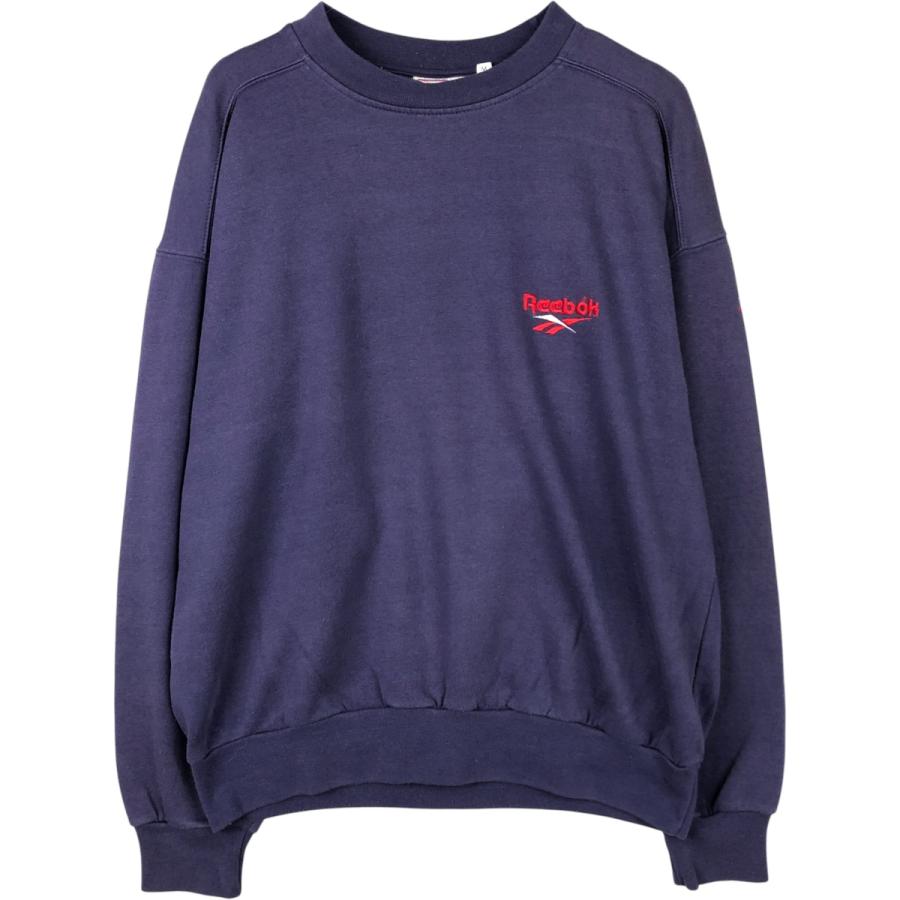 古着 90年代 リーボック Reebok ロゴスウェットシャツ トレーナー メンズM相当 ヴィンテージ /eaa587331 Reebok（リーボック） 古着 90年代 ロゴスウェットシャツ トレーナー