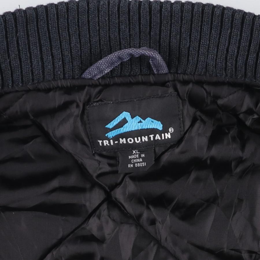 古着 90年代 Tri-Mountain 中綿入り アドバタイジング ダックベスト
