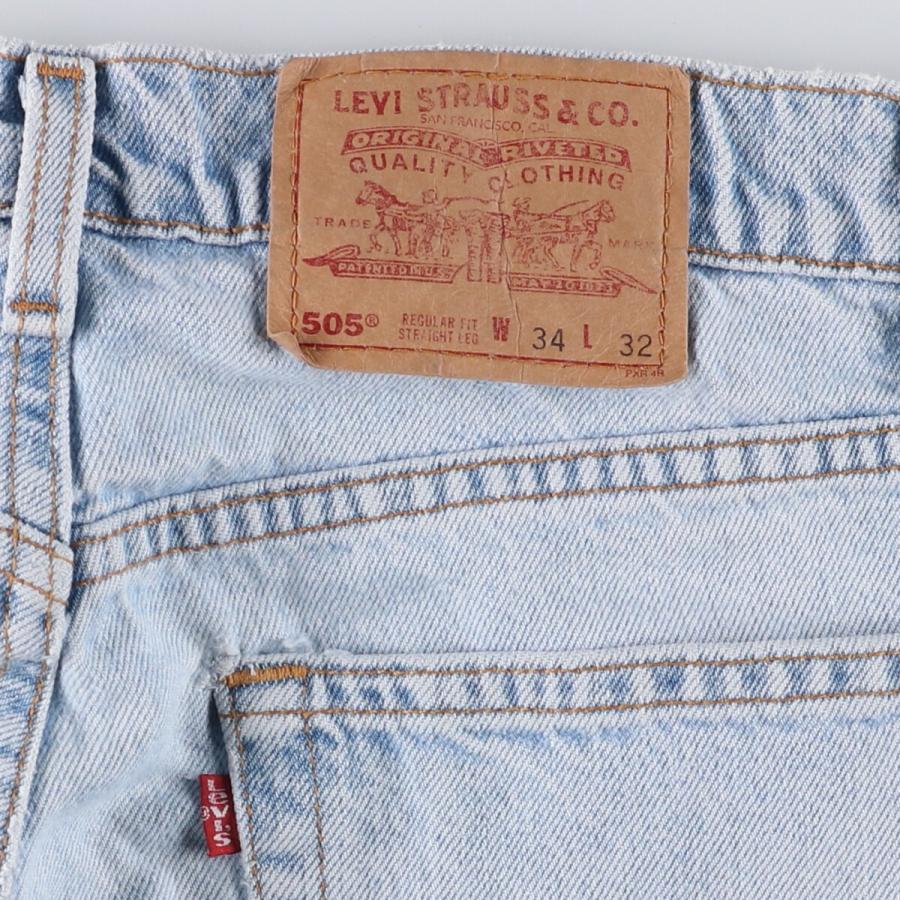 Levi's（リーバイス） 古着 90年代 Levi's 505 REGULAR FIT STRAIGHT