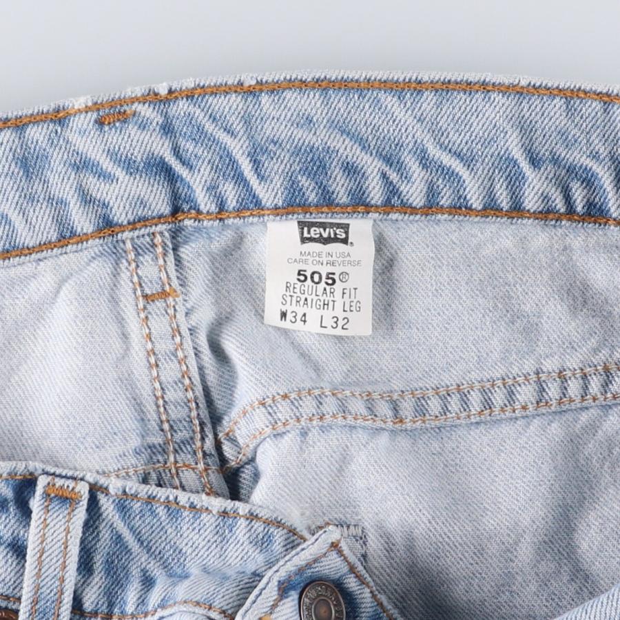 Levi's（リーバイス） 古着 90年代 Levi's 505 REGULAR FIT STRAIGHT