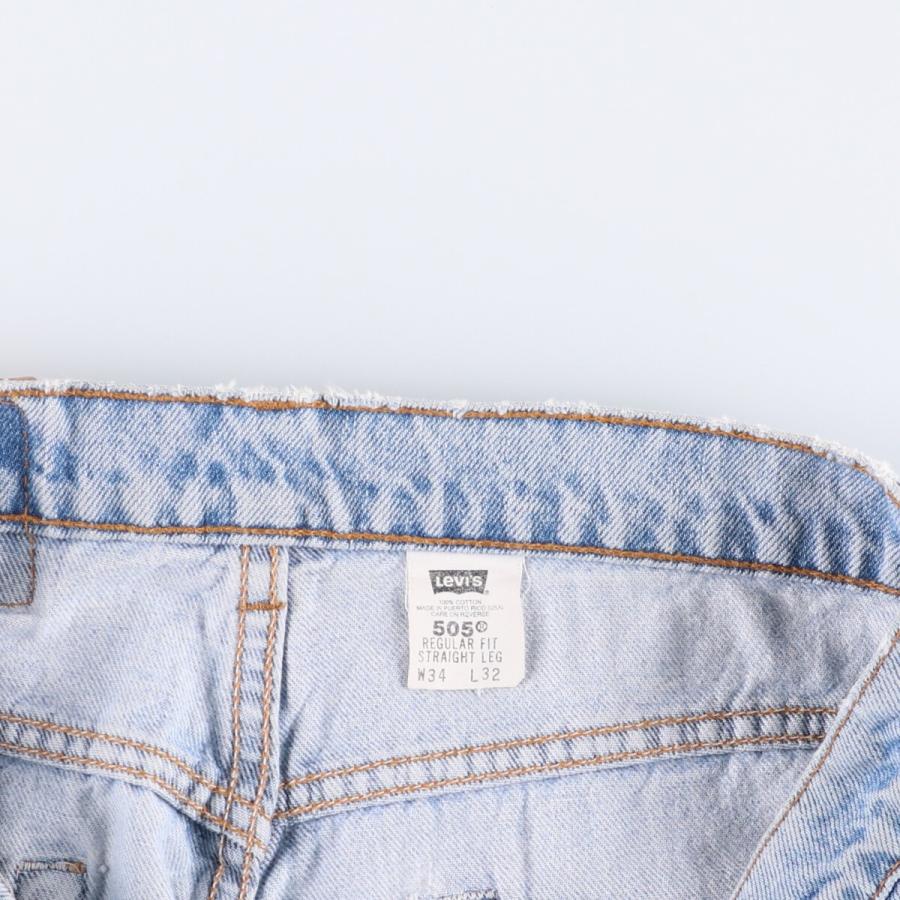Levi's（リーバイス） 古着 90年代 Levi's 505 REGULAR FIT STRAIGHT