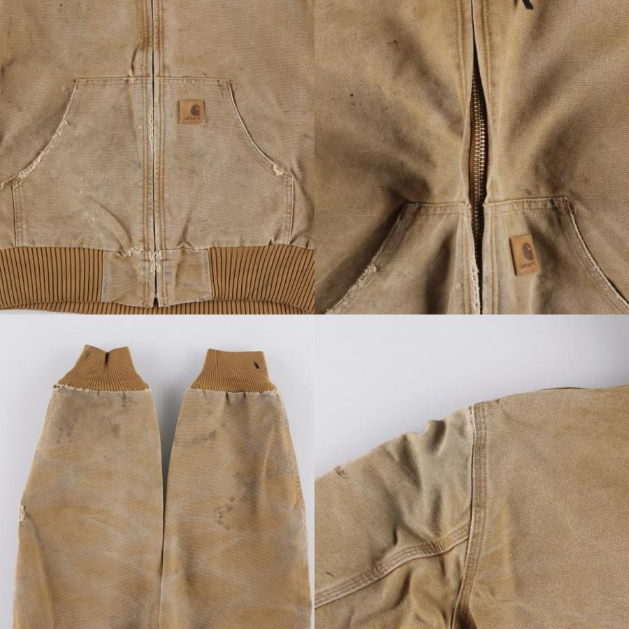 Carhartt（カーハート） 古着 アクティブジャケット ダックフルジップ