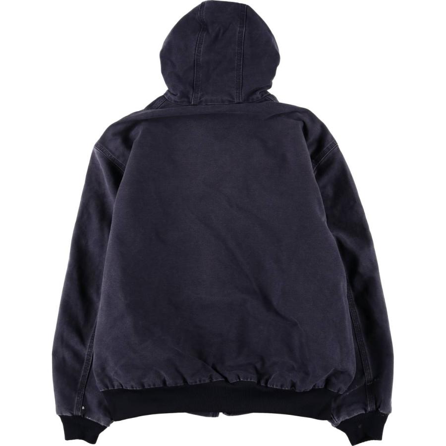 Carhartt アクティブジャケット パーカー 古着　L.XL carhartt カーハート アクティブジャケット パーカー 黒 XXL相当
