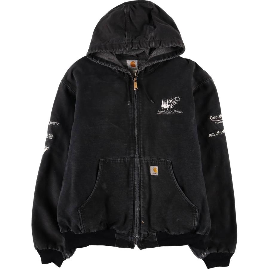 珍品！美品！USA製　カーハート アクティブジャケット Mサイズ　ダックパーカー 古着 00年代 カーハート Carhartt アクティブジャケット ダック