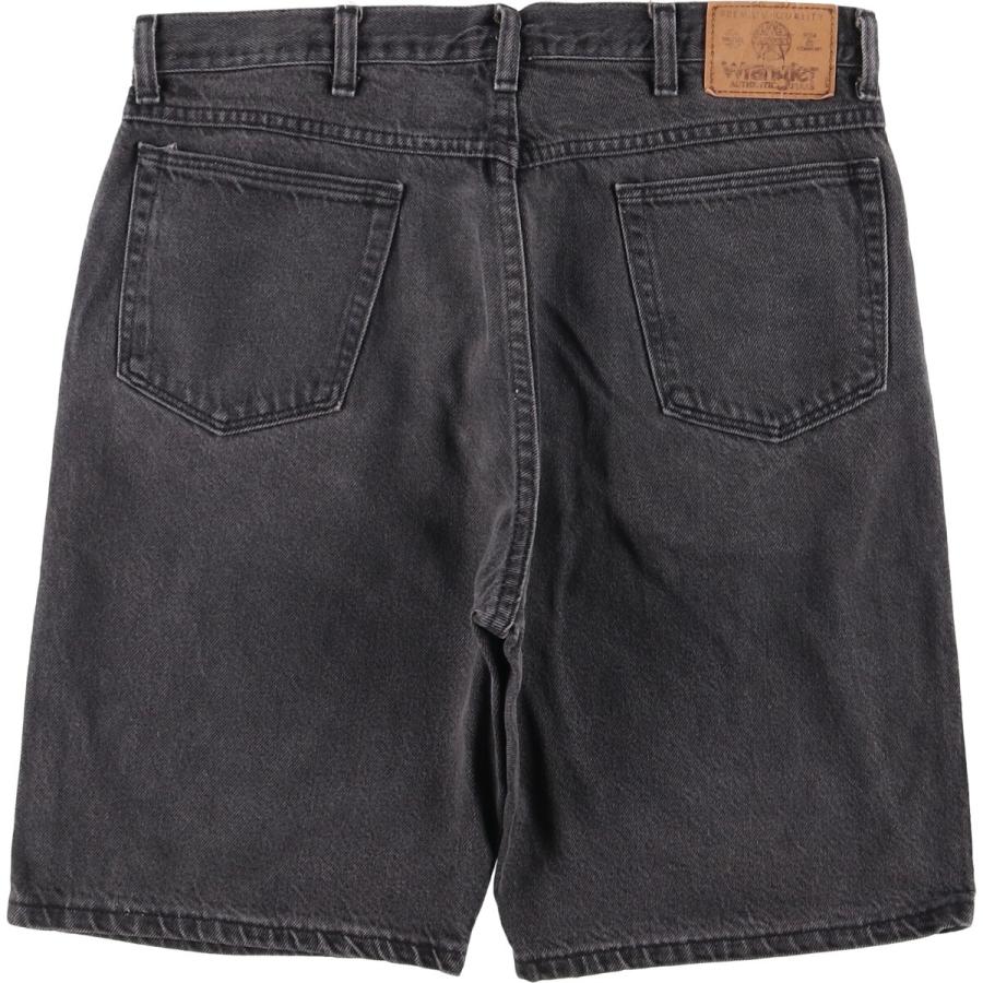 Wrangler（ラングラー） 古着 80~90年代 ブラックデニムショーツ