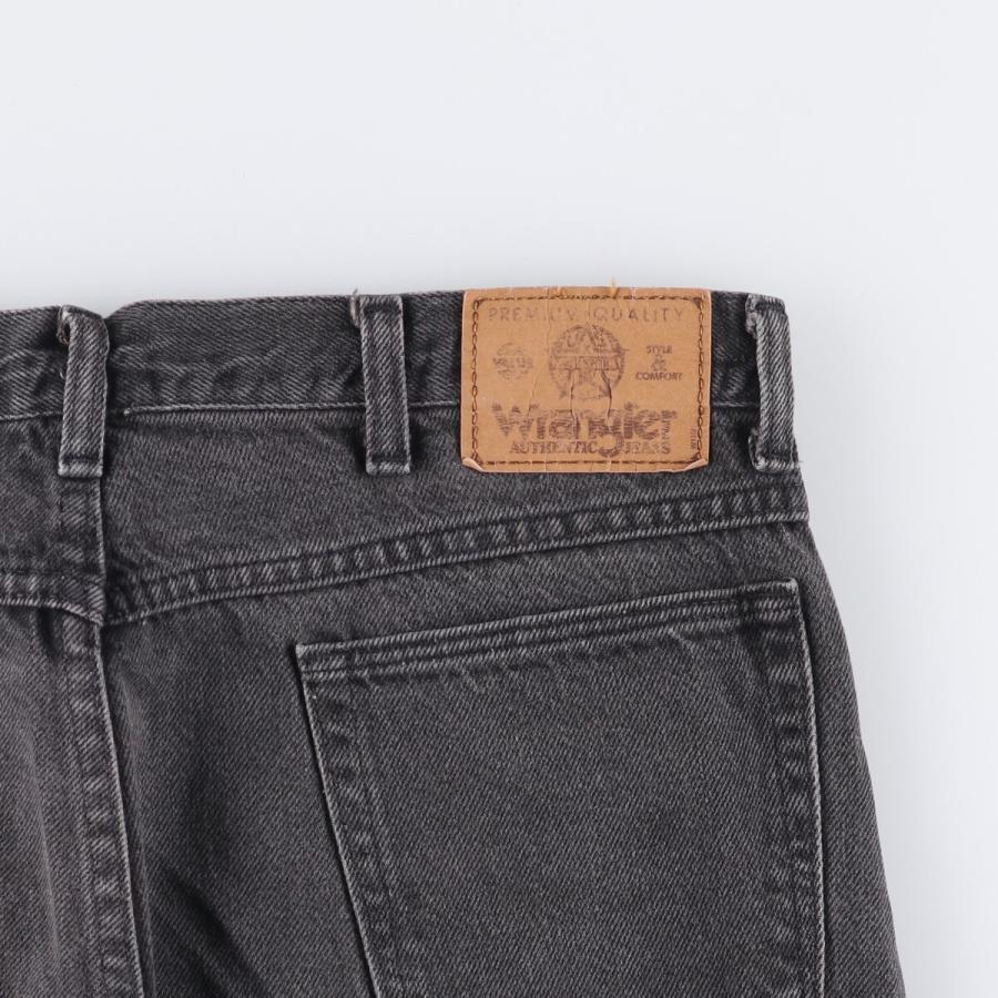 Wrangler（ラングラー） 古着 80~90年代 ブラックデニムショーツ