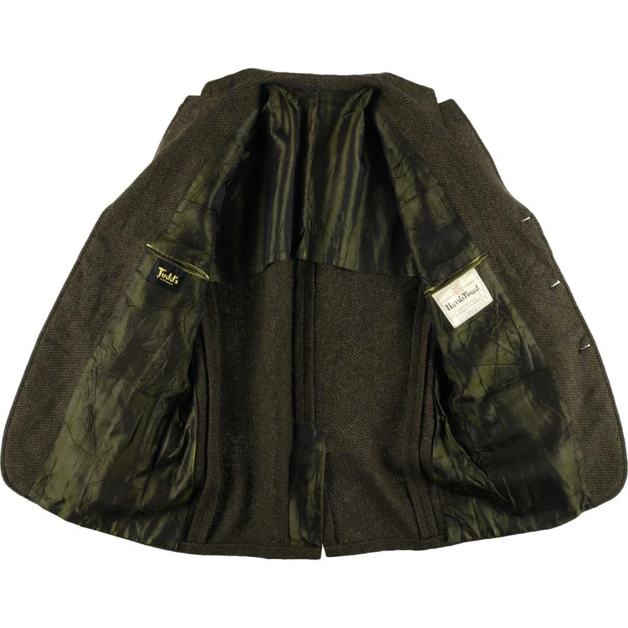 古着 80~90年代 Judd's Harris Tweed ハリスツイード ウールテーラード