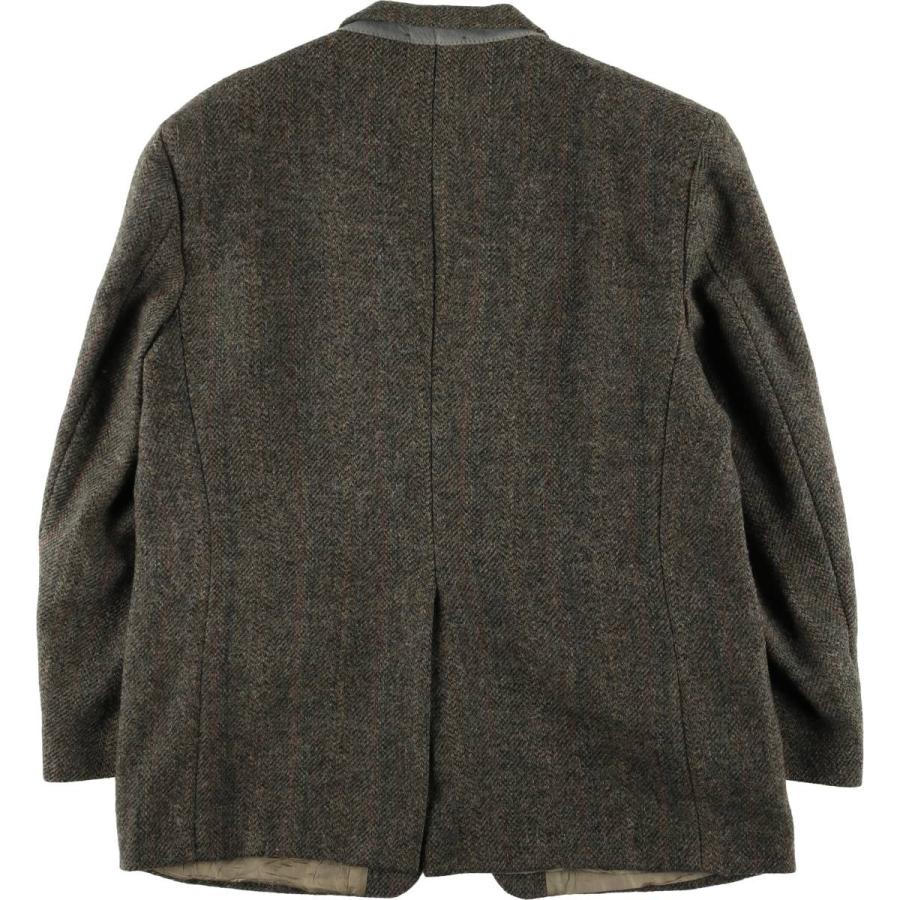 美品 Harris Tweed ハリスツード チェック テーラードジャケット HARRIS TWEED（ハリスツイード） ハリス ツイード グリーン タータン