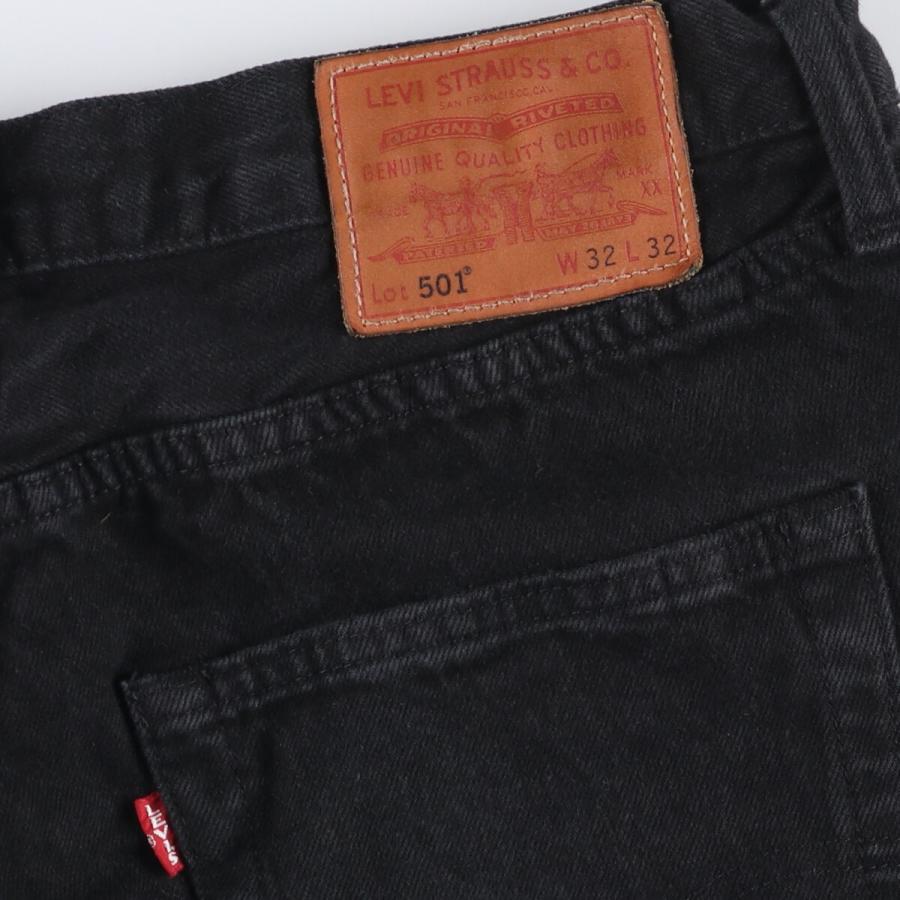古着 リーバイス Levi's 501 LEVI'S PREMIUM ブラックデニム ストレートデニムパンツ メンズw33相当/eaa588172 Levi's（リーバイス） 古着 Levi's 501 LEVI'S PREMIUM ブラックデニム