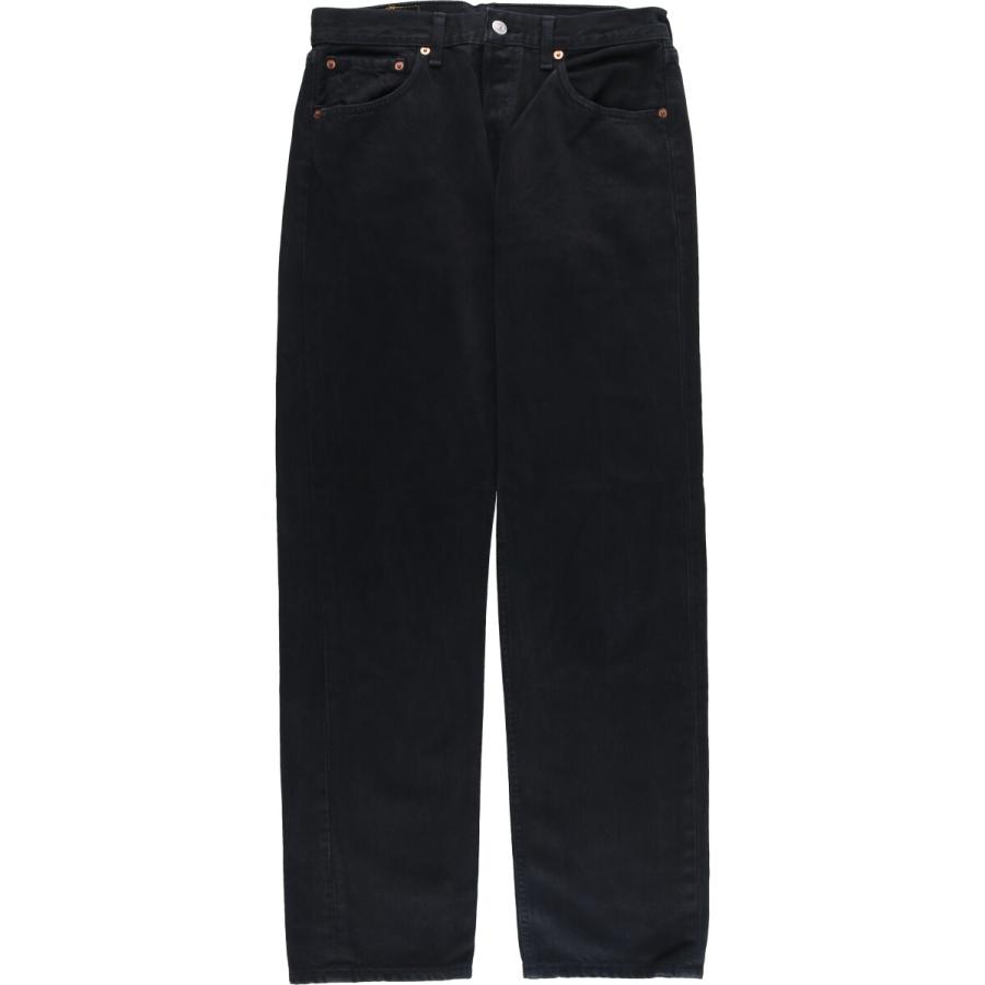古着 リーバイス Levi's 501 ユーロモデル ブラックデニム ストレートデニムパンツ メンズw30相当 /eaa588182 Levi's（リーバイス） 古着 Levi's 501 ユーロモデル ブラックデニム