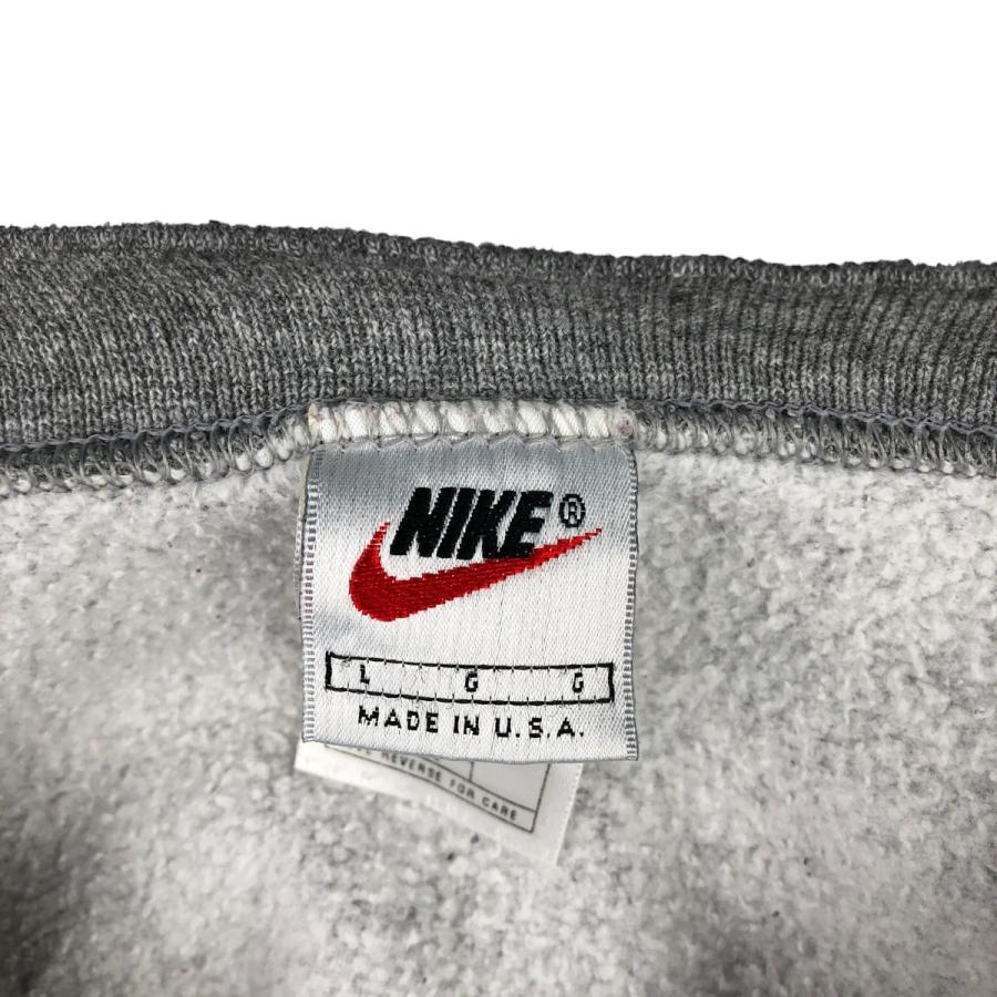 NIKE 古着 90年代 ナイキ ワンポイントロゴスウェットシャツ