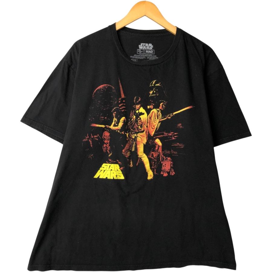 古着 STAR WARS スターウォーズ 映画 ムービーTシャツ メンズXXL相当