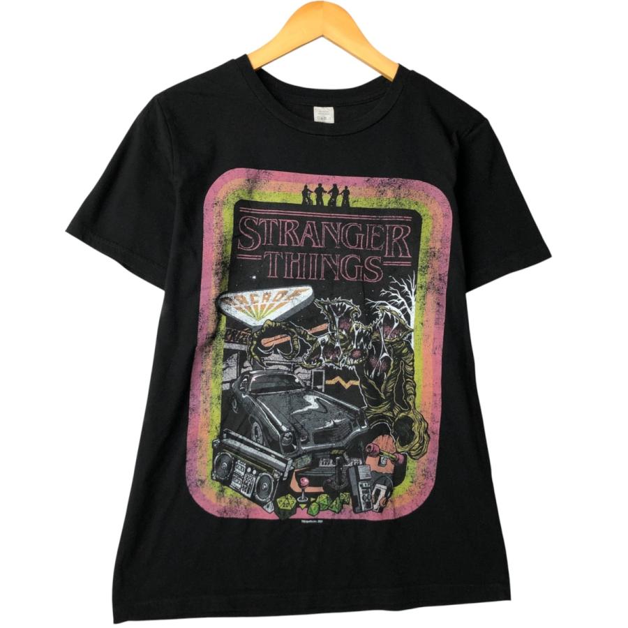 希少 STRANGERTHINGS ストレンジャーシングス Tシャツ ムービーT 古着 STRANGER THINGS ストレンジャーシングス 映画 ムービーTシャツ