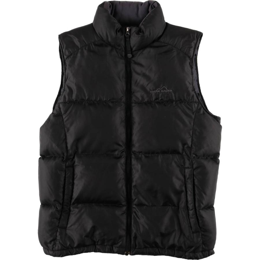 Eddie Bauer（エディーバウアー） 古着 グースダウンベスト メンズS