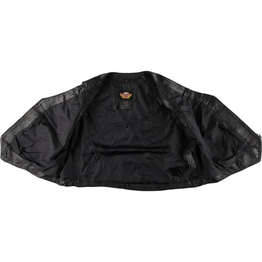古着 ハーレーダビッドソン Harley-Davidson レザーベスト レディースXXL相当/eaa588462 古着 ハーレーダビッドソン Harley-Davidson レザーベスト レディース