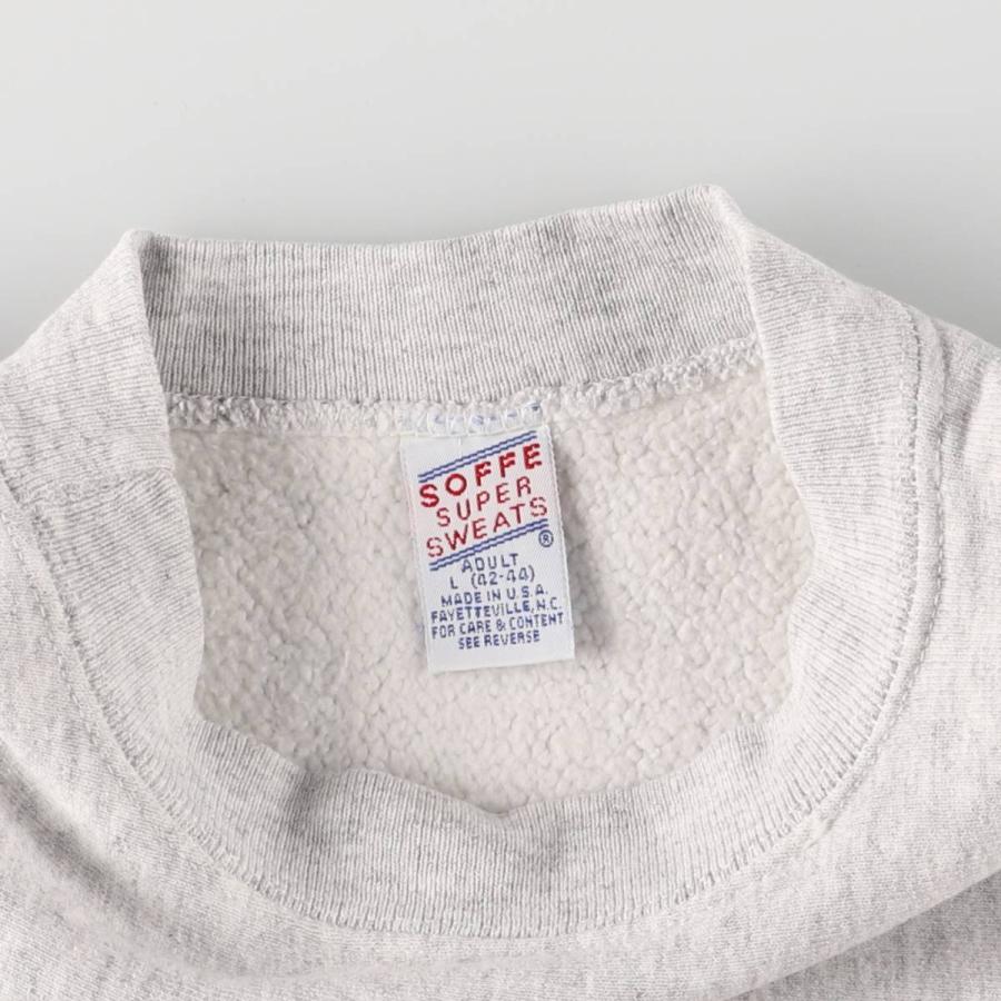 古着 80~90年代 ソフィー SOFFE SUPER SWEATS カレッジスウェットシャツ トレーナー USA製 メンズL相当 ヴィンテージ /eaa588541 古着 80~90年代 ソフィー SOFFE SUPER SWEATS カレッジスウェット