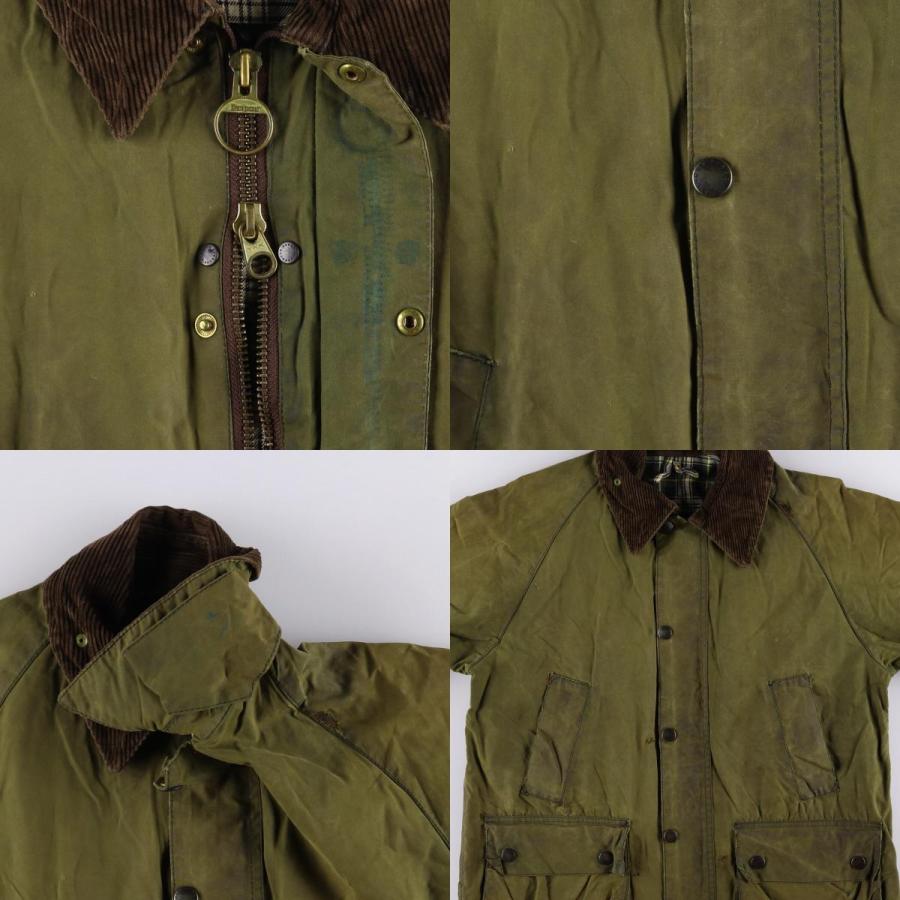 古着 00年代 バブアー Barbour BEDALE ビデイル 3ワラント ワックス