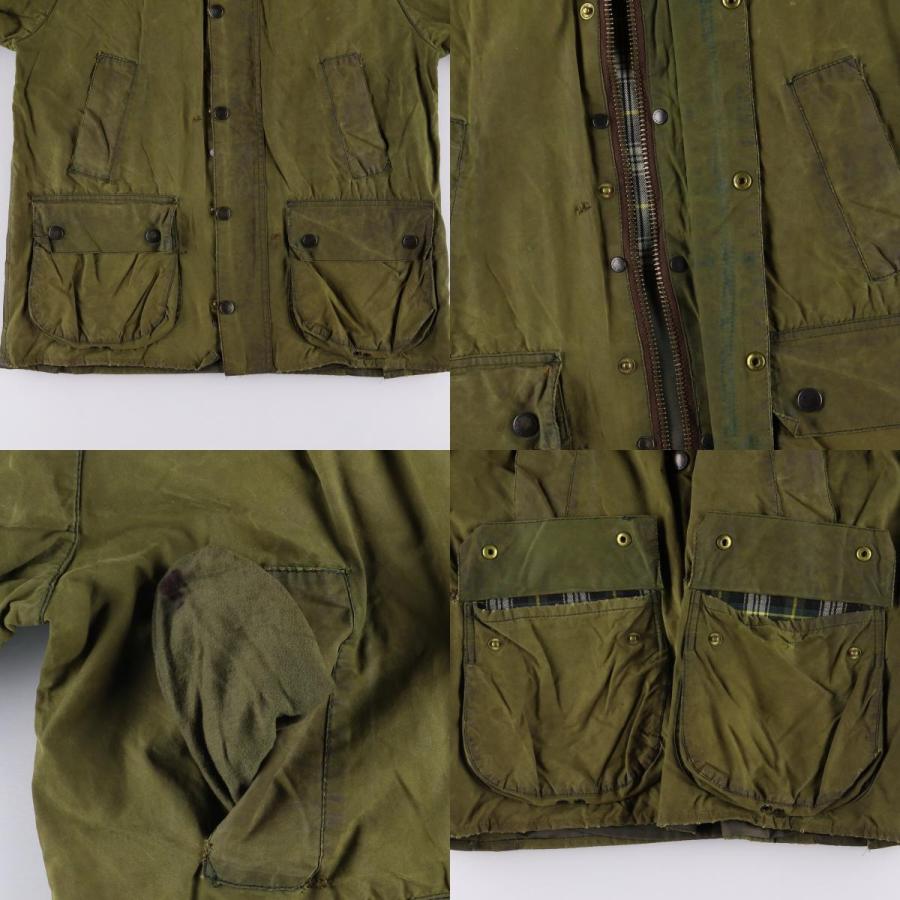 古着 00年代 バブアー Barbour BEDALE ビデイル 3ワラント ワックス