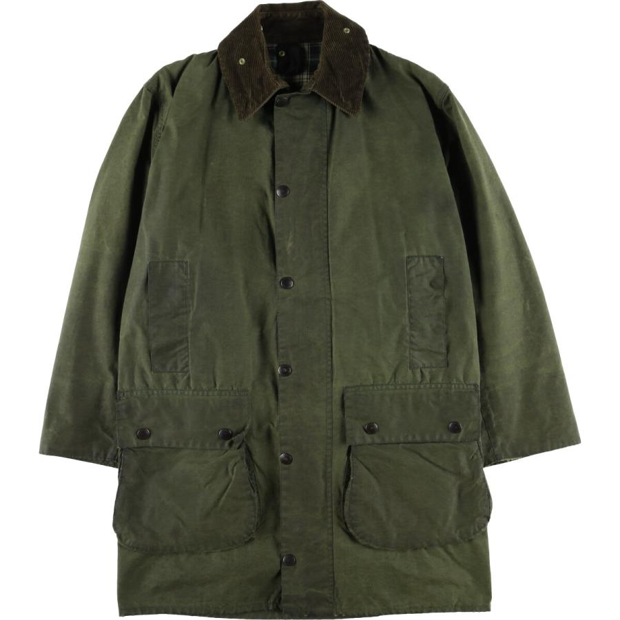 80s Barbour BORDER C44/112CM バブアー 古着 80~90年代 バブアー Barbour BORDER ボーダー 旧3ワラント