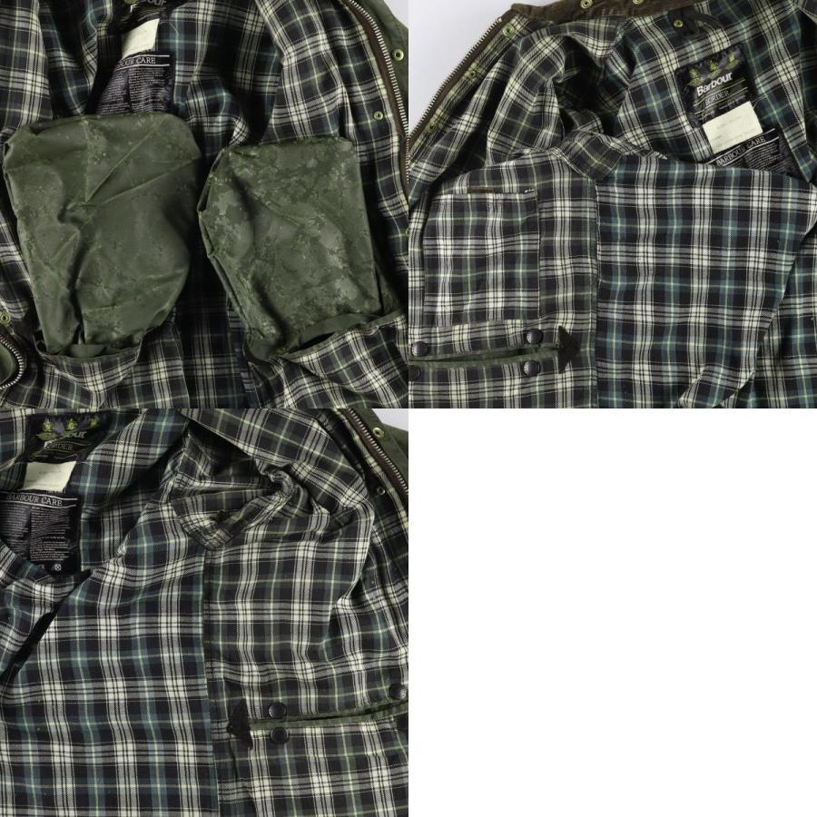 古着 80~90年代 バブアー Barbour BORDER ボーダー 旧3ワラント