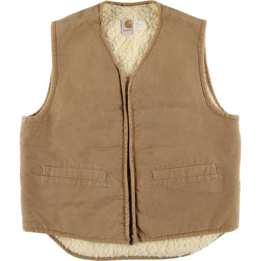 Carhartt（カーハート） 古着 中綿入り ダックベスト USA製 メンズS